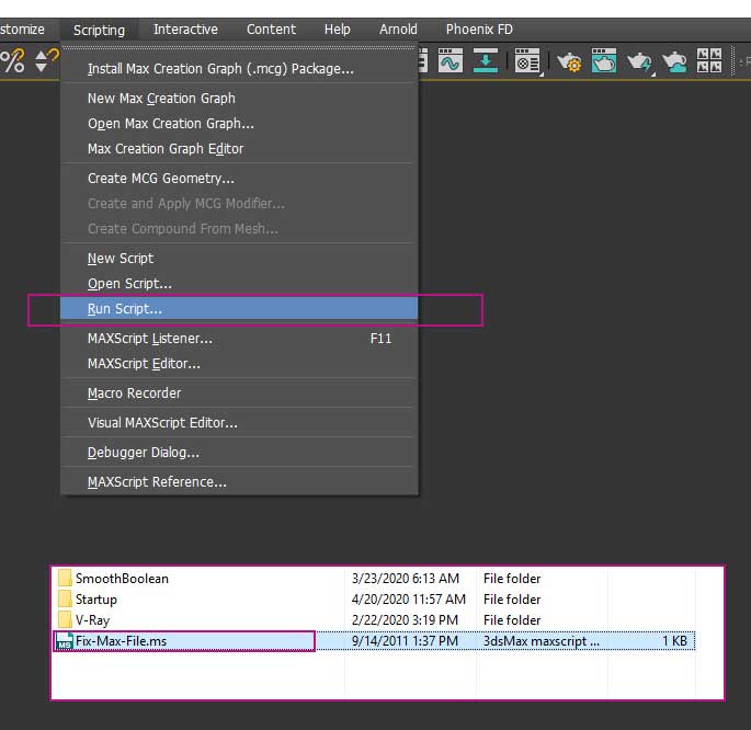 reduce 3ds max file size