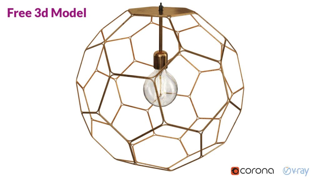 pendant light free 3d model