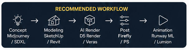 AI Workflow for ArchViz