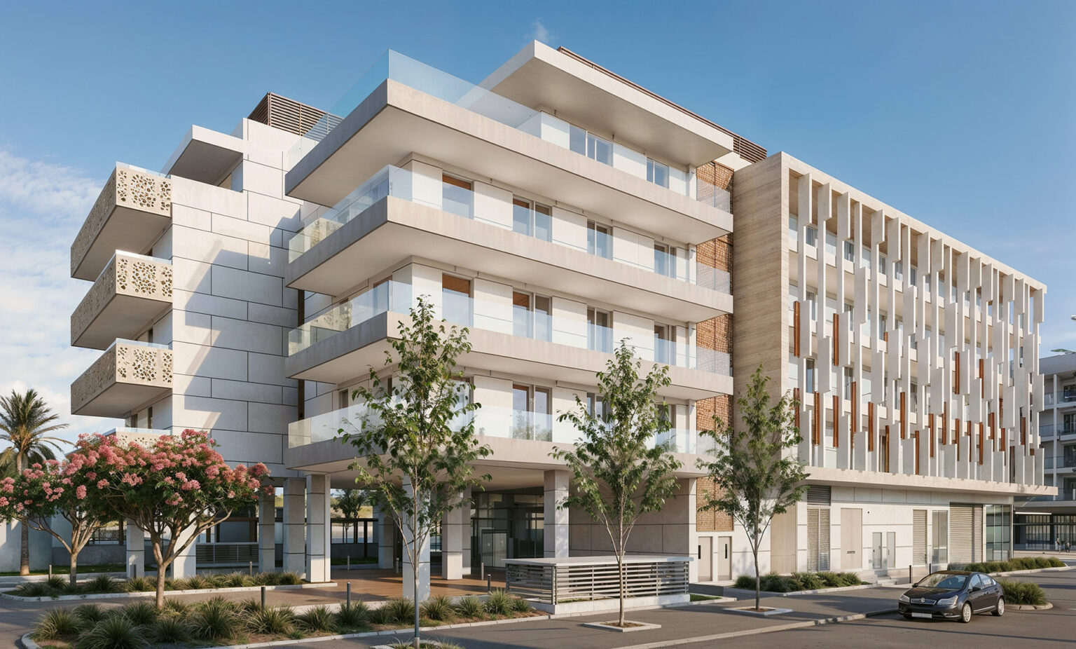 Commercial and residential building visualization in Dubai